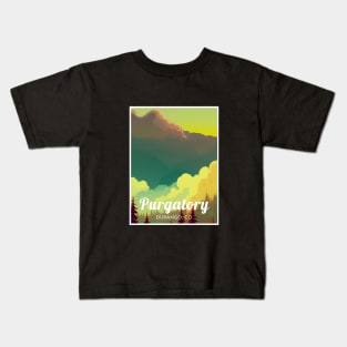 Purgatory Durango Colorado ski Kids T-Shirt